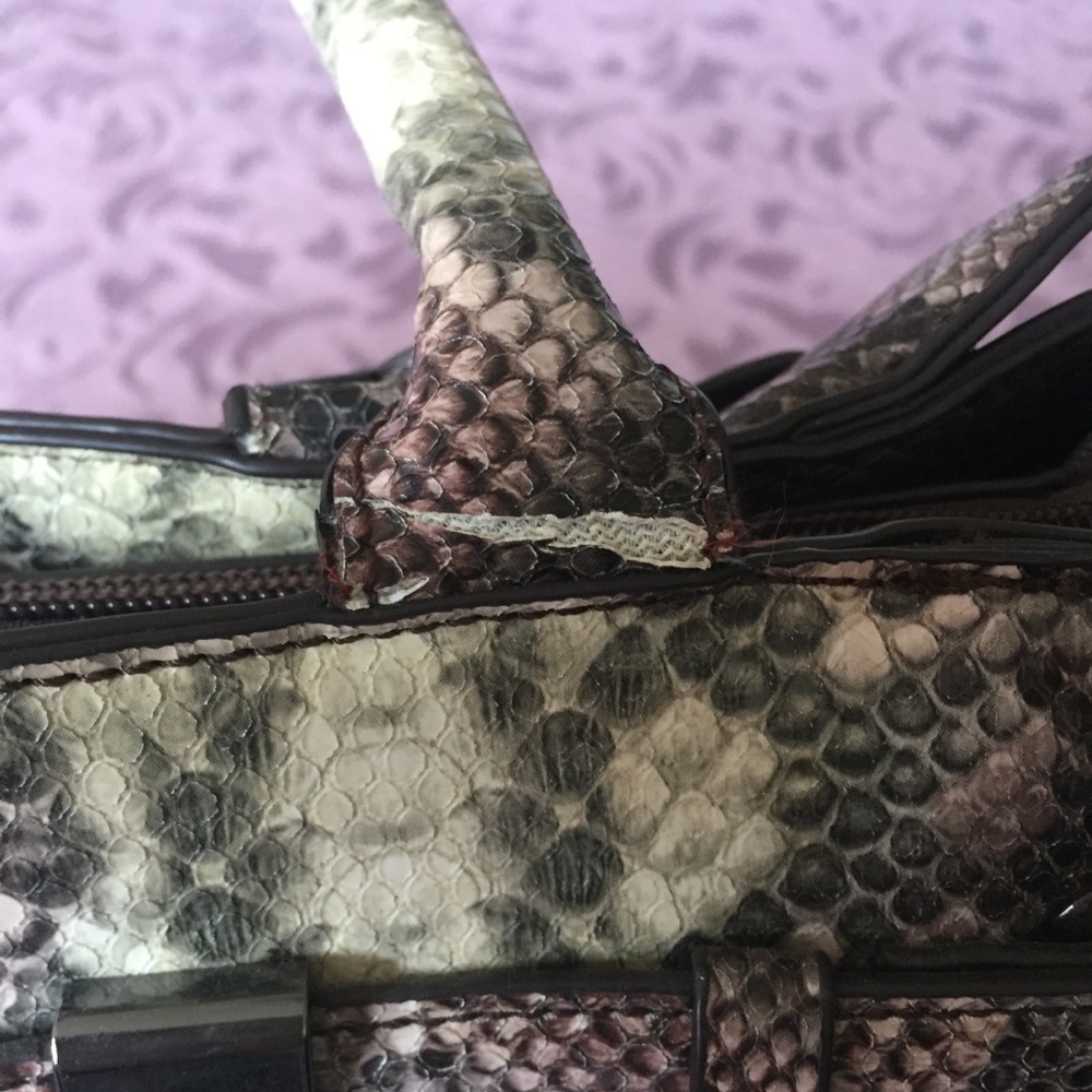 Python Print Structured Satchel Bag - Picture 4 of 9